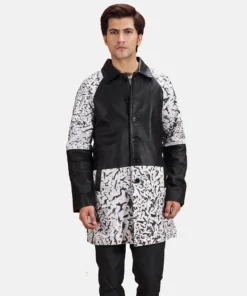 Artistry Black Dye Leather Coat