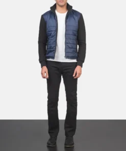 Alternative view of Nashville Quilted Blue Windbreaker Jacket