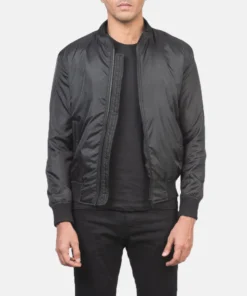 Ramon Black Bomber Jacket