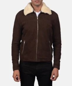 Coffner Brown Shearling Fur Jacket